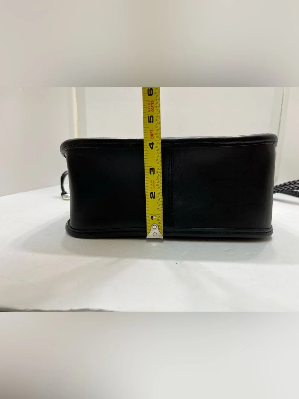 Brighton Cecilia Black Leather Woven Croc Shoulder Bag Crossbody Heart